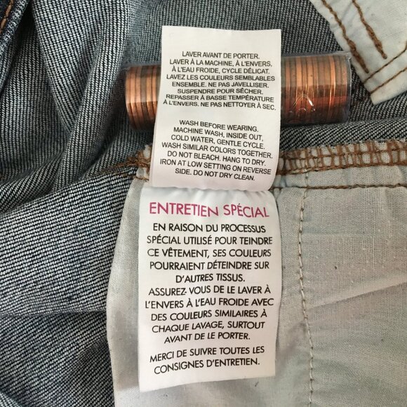 [Insider] Dark Wash Curvy Skinny Fit Jeans | 31P | Good - Picture 13 of 14